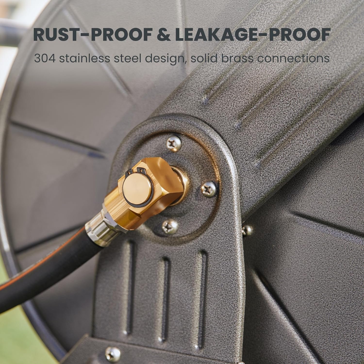 Garden Hose Reel Cart - Image 3